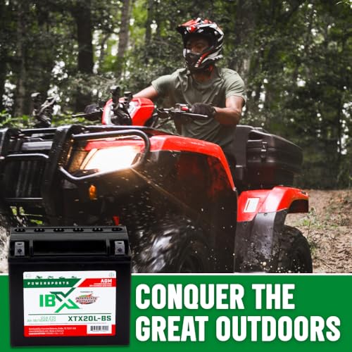 Image of Interstate Batteries IBX YTX20L-BS Powersports Battery 12V 18Ah 270CCA AGM