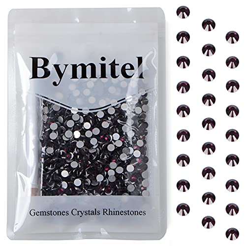Image of Hotfix 1440 Pieces Nail Art Rhinestones No Glue for Fixing Round Crystal Crystals for Jewelry Making with a Picking Pen (SS20 1440 Pieces, Amethyst)