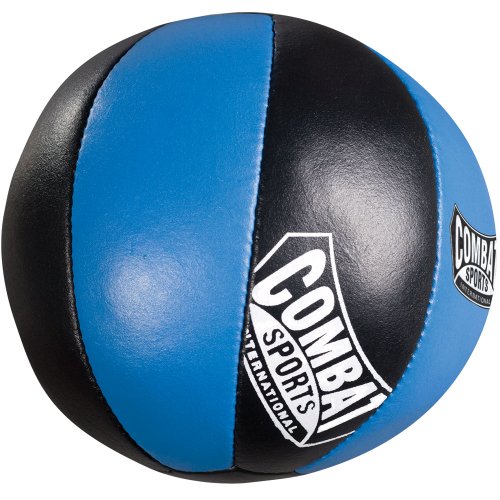 Médecine ball en cuir Combat Sports pour renforcer la sangle abdominale