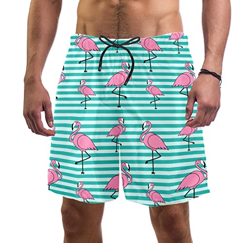 Maillots de bain hommes HadHfun séchage rapide rose