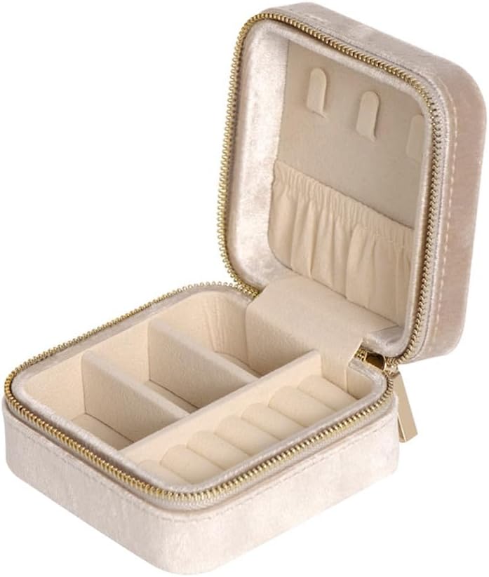 Vintage Flannelette Velvet Plush Jewelry Box Storage Packing