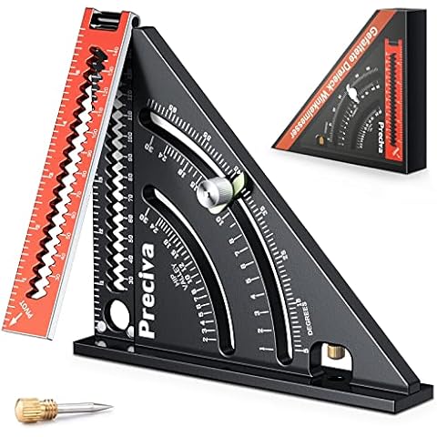 Escuadra de Carpintería Plegable Preciva 6 Pulgadas Cover