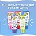 Crayola Taste Beauty Bathtub Finger Paint Soap, Easy to Clean, Pack of Ten 3-Fluid-Ounce Bottles