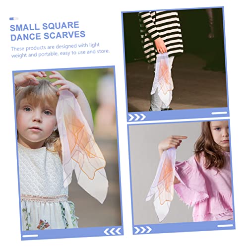Decorative Juggling Scarves Tulle Scarves Stage Performance Scarves Scarf Dancer Play s Scarves Praise4