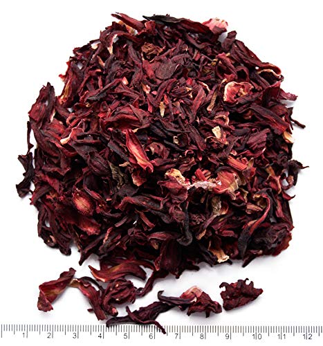 Fiori di Ibisco Biologici Egiziano | Qualità Premium | 1Kg BIO Hibiscus | Petali Grandi Tè Sfuso - 5