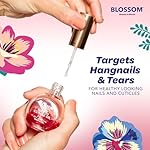 Blossom Cuticle Oil for Nails, Hydrating, Moisturizing, Scented Nail Oil Cuticle Care, Infused with Real Flowers, Made in USA, 0.5 fl. oz, Rose - Image 4