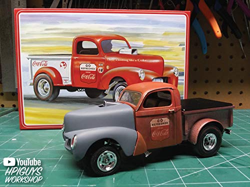 image for AMT 1940 Willy's Coca-Cola Pickup Gasser - 1/25 Scale Pickup Truck Mod