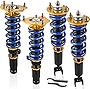 MOSTPLUS Coilovers Lowering Struts Compatible with 2013-2016 Honda Accord | 2015-2017 Acura TLX Front+Rear Shocks Adjustable Height