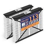 ZOLTRIXA 110 113 Replacement Filter Compatible with AprilAire Air Purifier Models 1110, Merv 13 Whole House Furnace Filters 16x20x4, 2-Pack