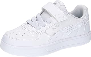 بوما حذاء رياضي كافين 2.0 ايه سي + بي اس للاطفال من الجنسين ابيض