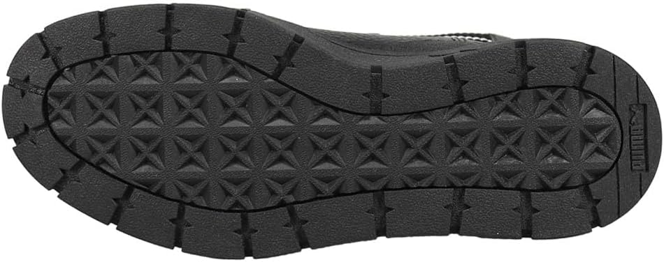 PUMA Womens Mayze Stack Round Toe Pull On Platform Chelsea Casual Boots Mid Calf Low Heel 1-2" - Black - Size 6 M - Image 5