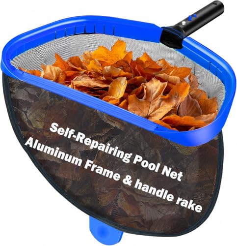 Image of Pool Skimmer Net Leaf Rake for Above Ground Pool, 17.5 Inch(No Pole)