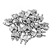 Aexit M2 304 Transmission Stainless Steel Saddle Clamp Cable Wire Rope Clip Fastener 20pcs