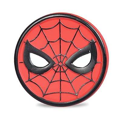 Marvel Comics for Pets Vinyl Spider-Man Dog Toy | Small Squeaky Dog Toy Spiderman Logo | Spiderman Toys for Pets, Marvel Comics Collection Squeaky Dog Toys Small Dog Toy, 4 Inch