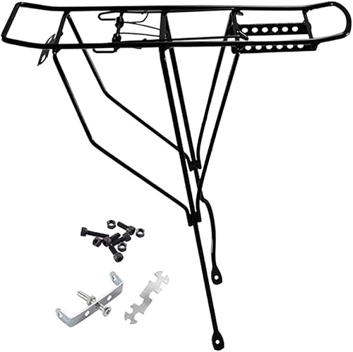 Miniatura 7 de Portabicicletas para niños, acero, accesorios fáciles de instalar, reemplazo directo, portaequipajes resistente, portaequipajes