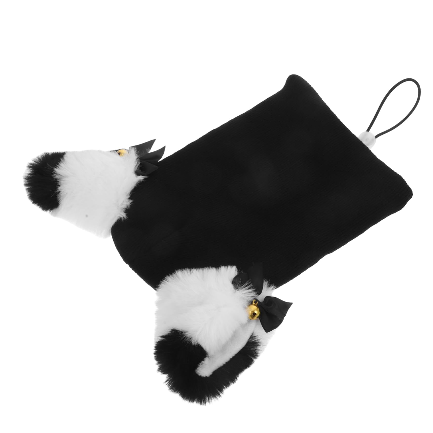 Housse casque ski peluche douce et amusante pour snowboard adulte