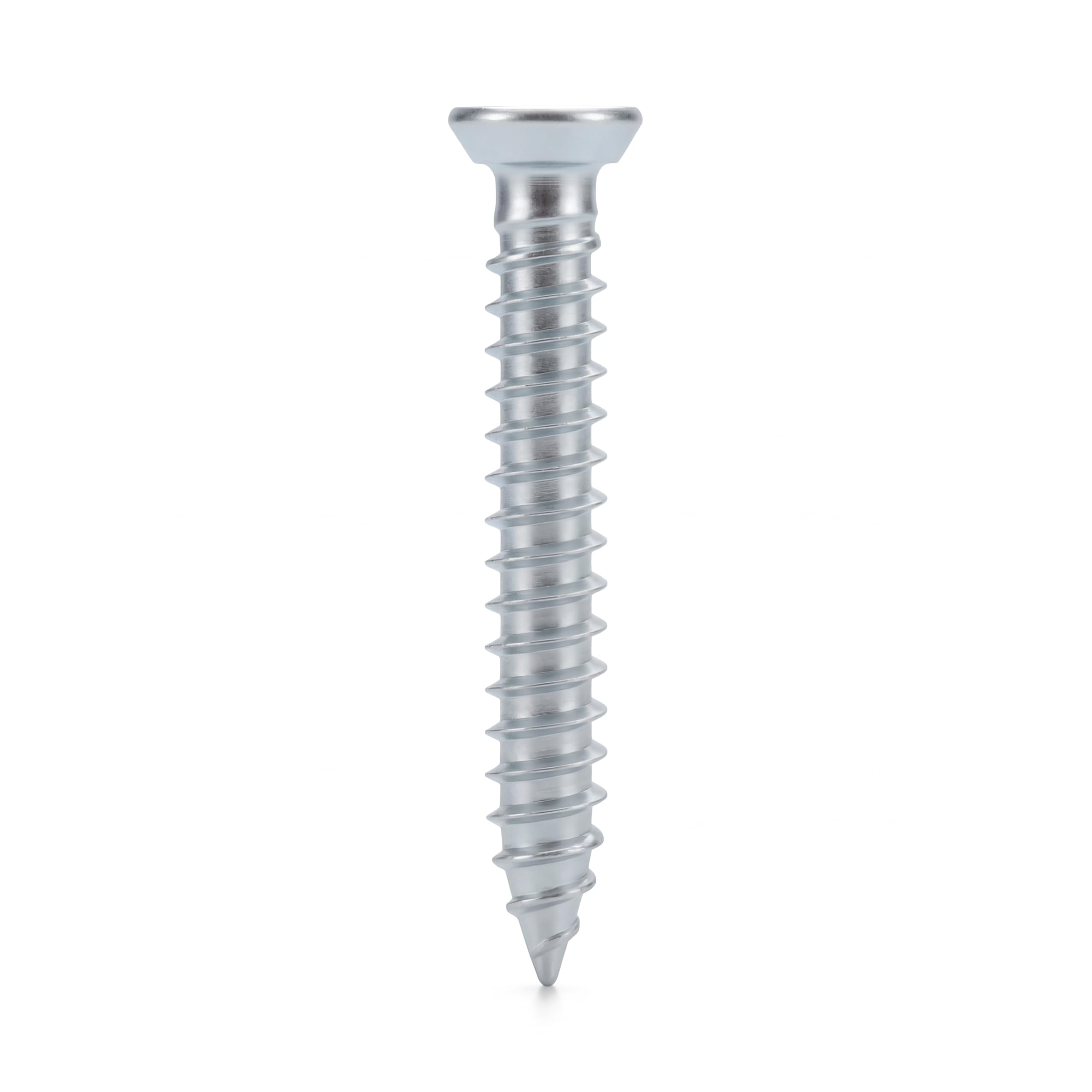 Vis pour huisseries et cadres 7.5x182 mm, tête fraisée, acier zingué, pour béton - (24pcs)
