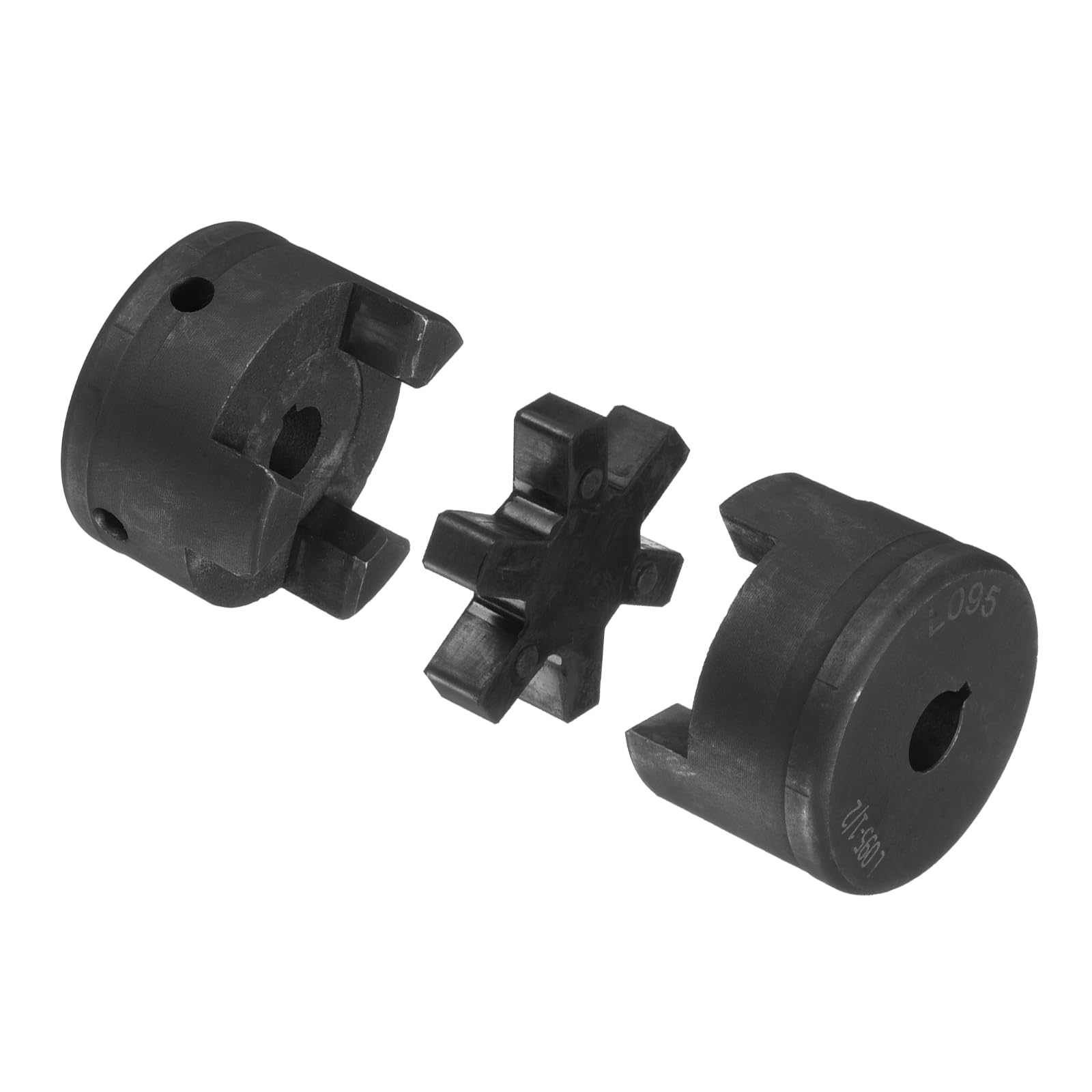 Flexible Coupling Set - L-Jaw Couplers with Rubber Spider -25