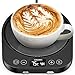 Kaffeew&auml;rmer, aufger&uuml;stet Tassenw&auml;rmer, Elektrischer Kaffeew&auml;rmer 9 Temperatureinstellungen Schreibtisch Tassenw&auml;rmer mit 1-9h Abschaltautomatik f&uuml;r Kaffee Tee Kakao Milch