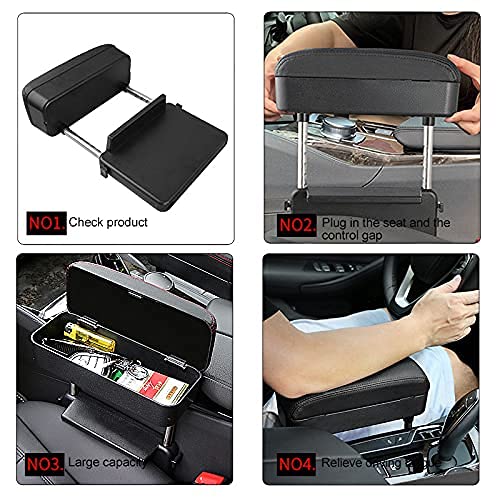Armrest Storage Box,Center Console Organizer ABS Center