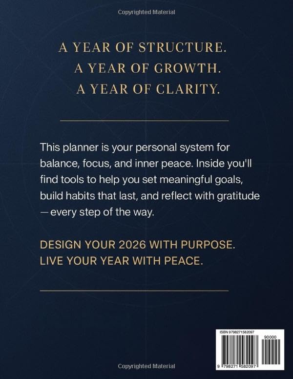 My 2026 Success Planner: Daily, Weekly & Monthly Templates For A Purpose-Driven Year - Image 2