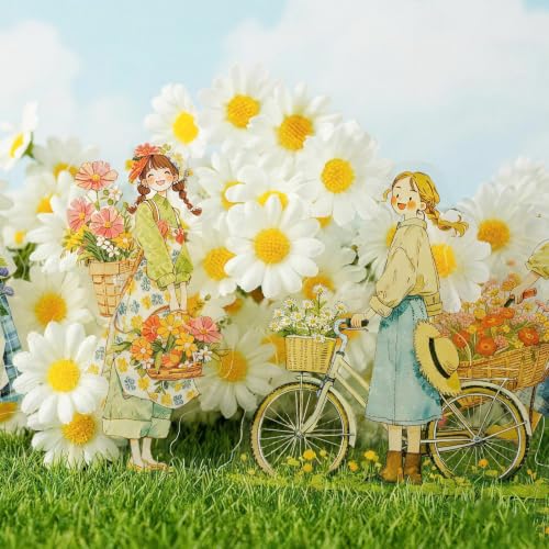 Image of Natural Flower Stickers for Scrapbooking (61)