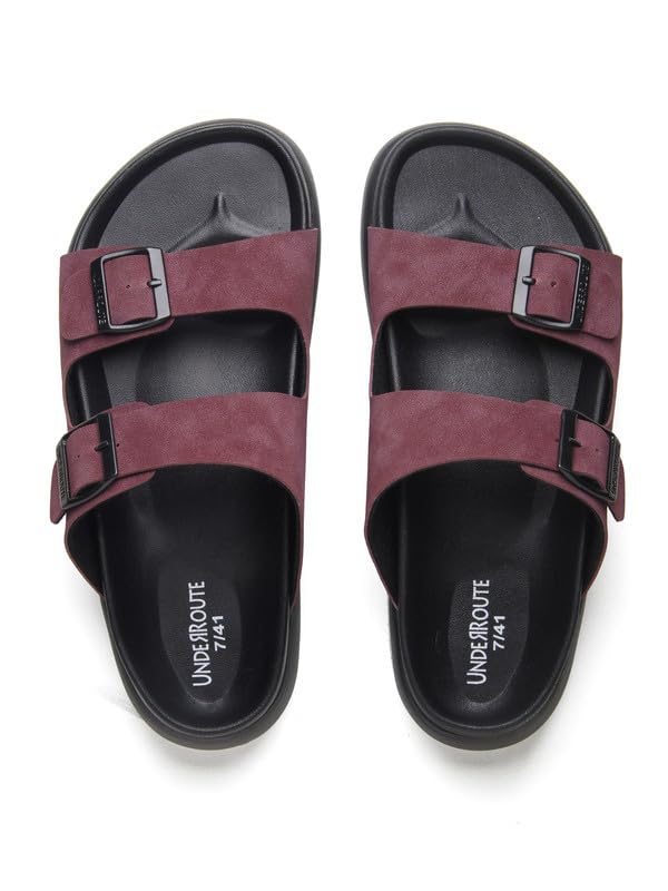 Image of UNDERROUTE mens Underroute Urgh 03 Stylish Durable Soft Footbed Synthetic Casual Sandals for Men Sandal