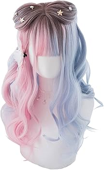 Amazon.co.jp: ウィッグ ロリータ 原宿風 GAL系 コスプウィッグ