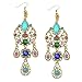 Dangle Earrings SUMAJU Eardrop Hook Teardrop Vintage Earrings Bohemian Long Crystal Multicolor