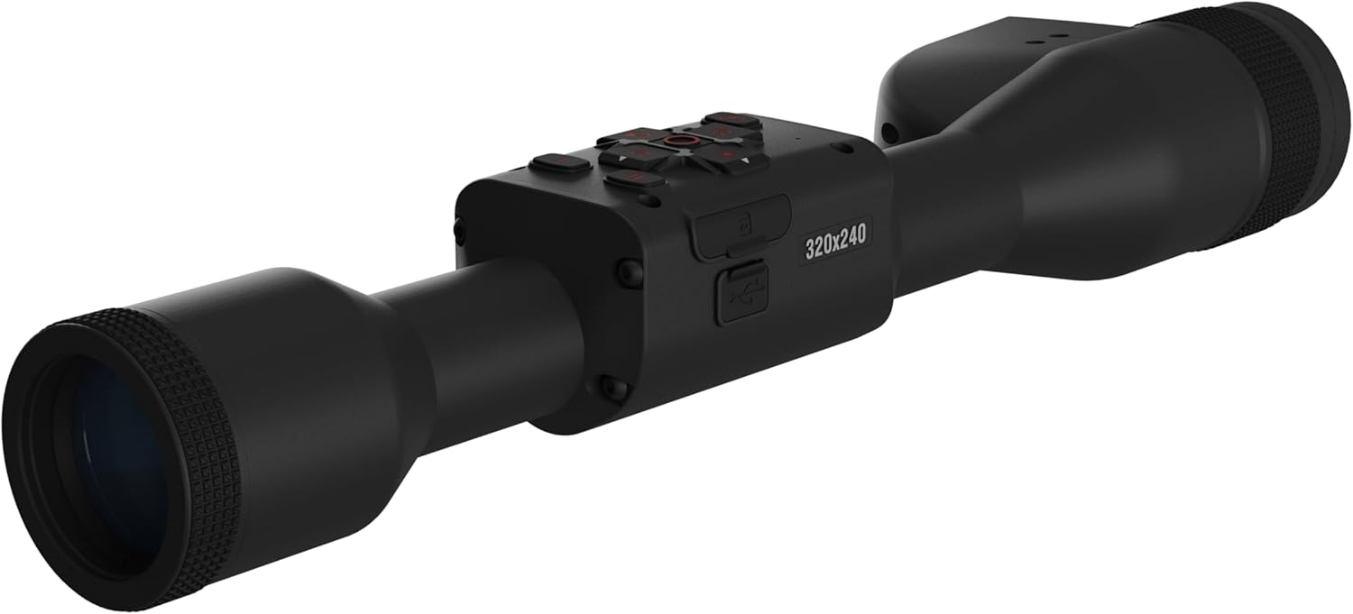 ATN Thor 5 LRF Smart HD Thermal Scope w/Ultra Sensative Gen 5 Sensor, Video Rec, Ballistic Calculator, RAV
