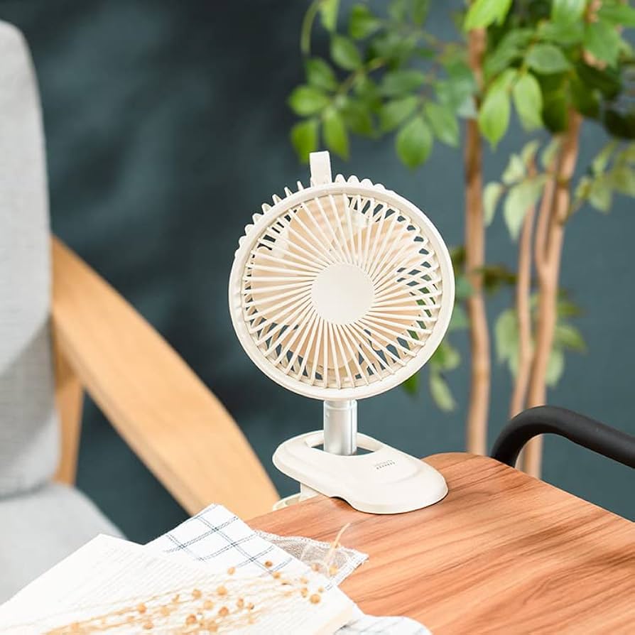 Amazon | PRISMATE(プリズメイト) ミニリビングファン クリップタイプ