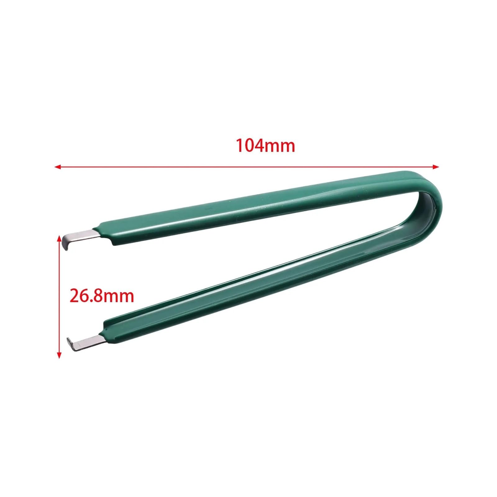 Herramienta extractora de fusibles para coche, hoja de metal de plástico para mini extractor de fugas, clip (A)