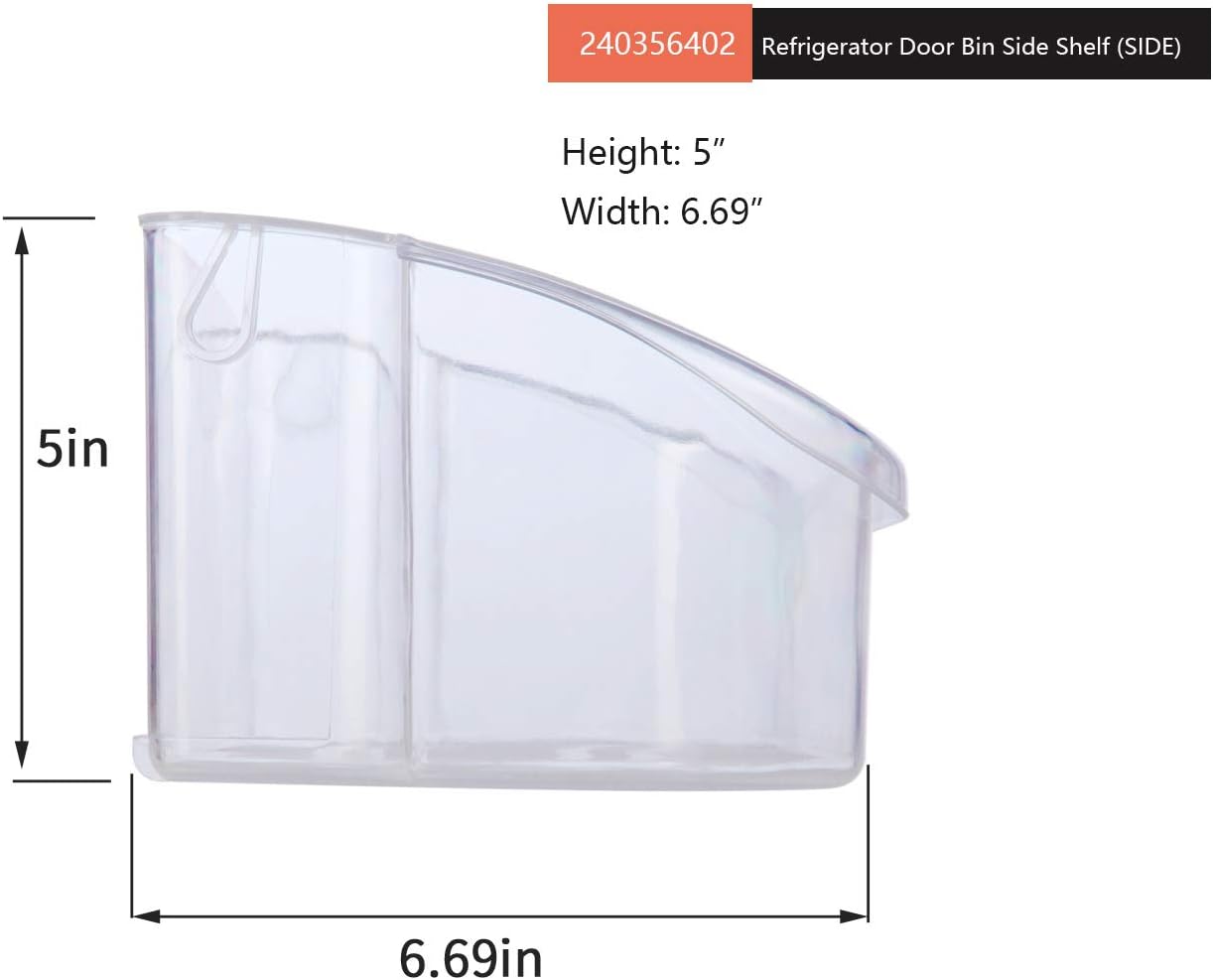 UPGRADE 240356402 Refrigerator Shelves Replacement, Compatible frigida ire, Upper Slot Replaces AP2549958,240356401, 240430312, 240356416, 240356407, lfss2612tf0 and More : Home & Kitchen