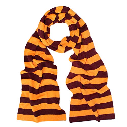 TrendsBlue Premium Soft Knit Striped Scarf2
