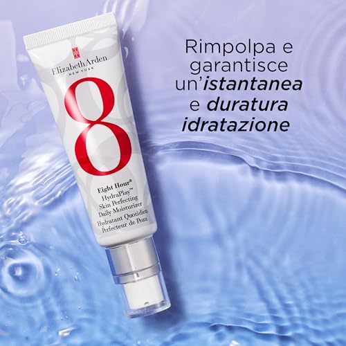 Elizabeth Arden Eight Hour HydraPlay Crema Giornaliera ottimizzante per la Pelle, Leggera, Riduce i Pori, Idratante e Vegana per il Viso, 45 ml - 6