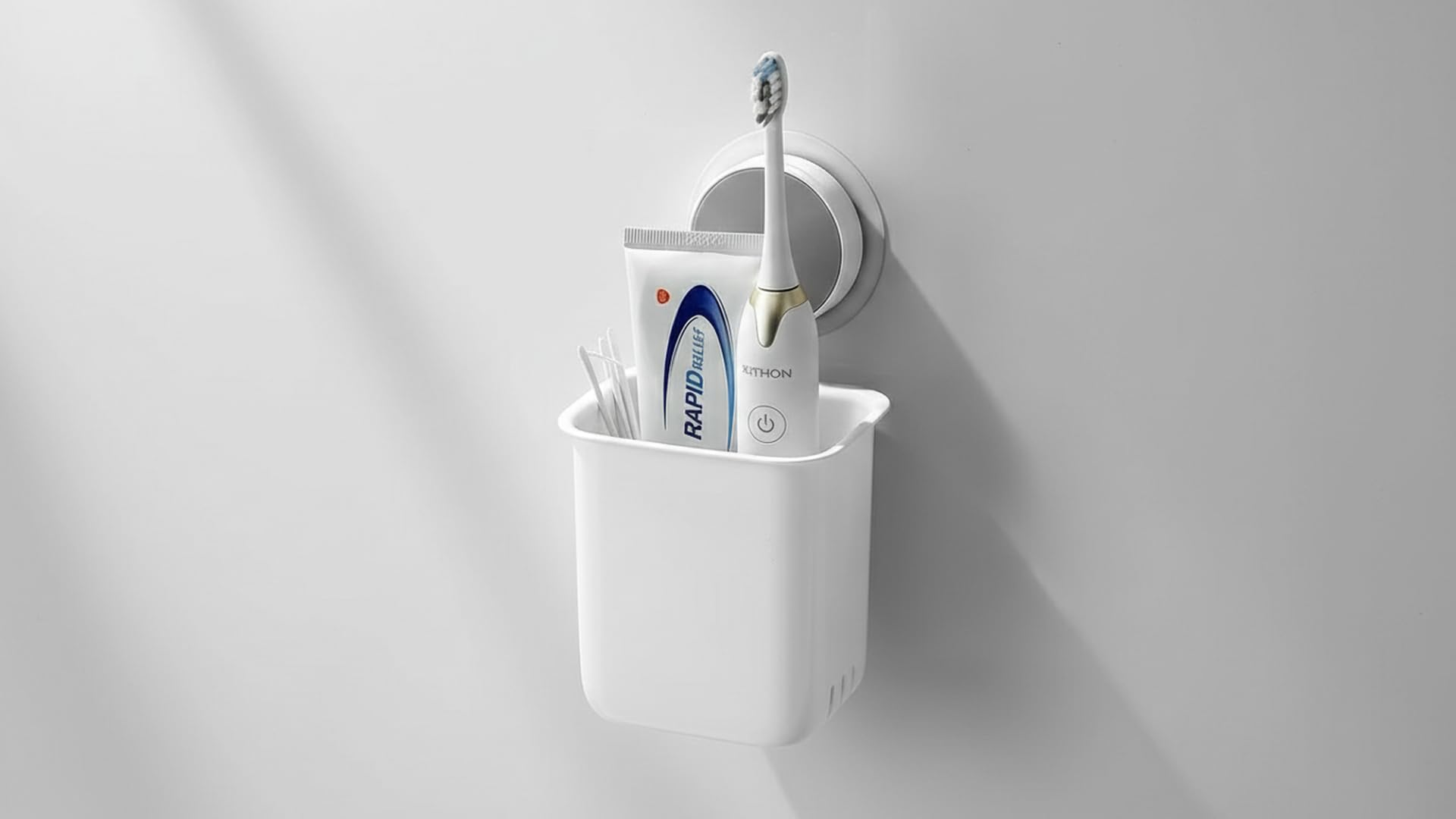 Wall Mounted Toothbrush Holder - Organize Your Bathroom -9