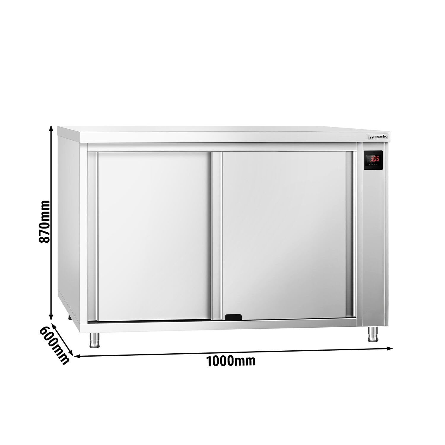 GGM Gastro Wärmeschrank 1000x600mm Digital