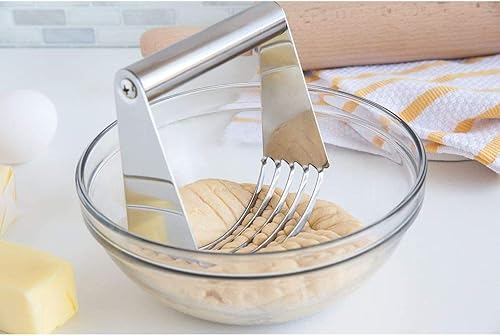 Miniatura 2 de Fox Run 5856 Batidora de masa, acero inoxidable, metálico, 4.75 x 4 x 1.75 pulgadas