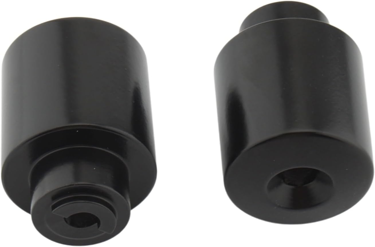 Motorcycle Black Handlebar End Plugs Caps Hand Bar Ends Compatible with Honda CBR 250 600 900 929 954 1000 1100 RR F4I F4 RC51 CBR1100XX