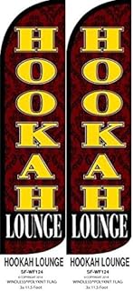 OnPoint Wares Hookah Lounge King Flag- Pack of 2 (Hardware Not Included)