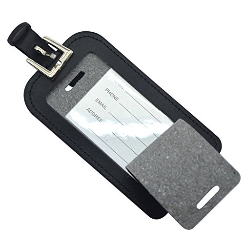 Targhette identificative per bagagli in pelle in