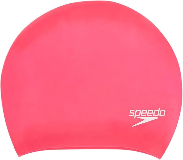 Speedo Unisex Gorro de natación para Pelo Largo | Gorro para Nadar | Sin tirones | Fácil de Poner - 4