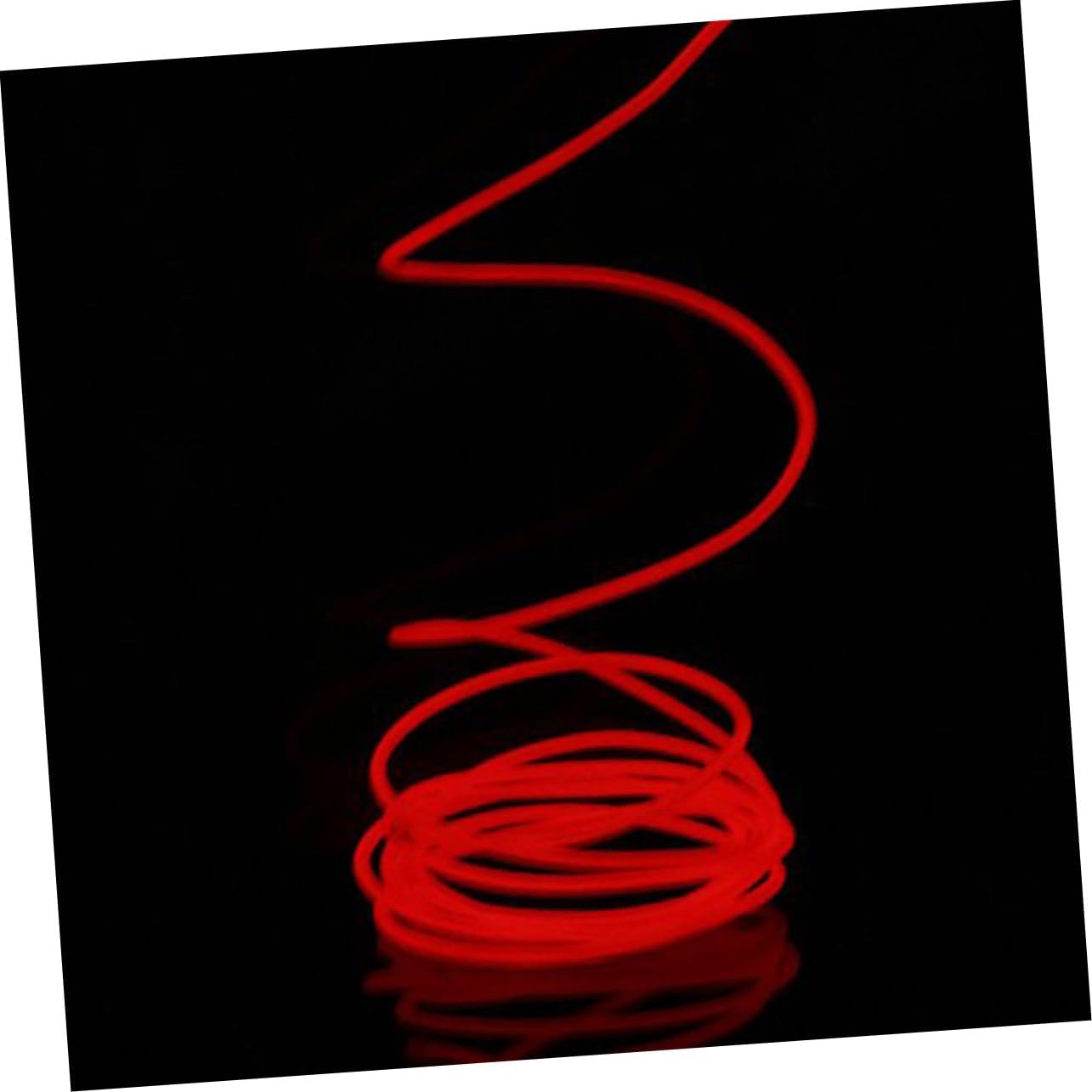 Car Led Lights Interior USB Red Neon El Wire Rope Tube Light Line -Saving Car Decorations