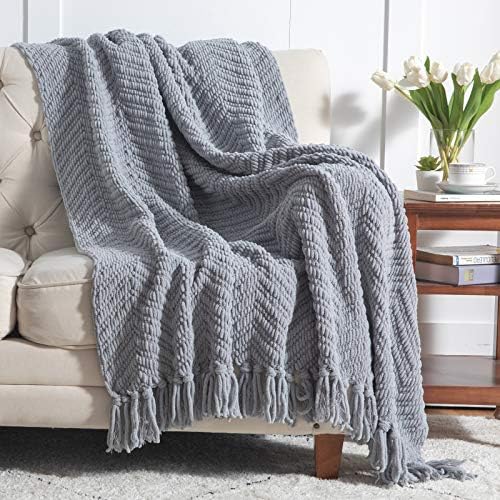 grey throw for sofa