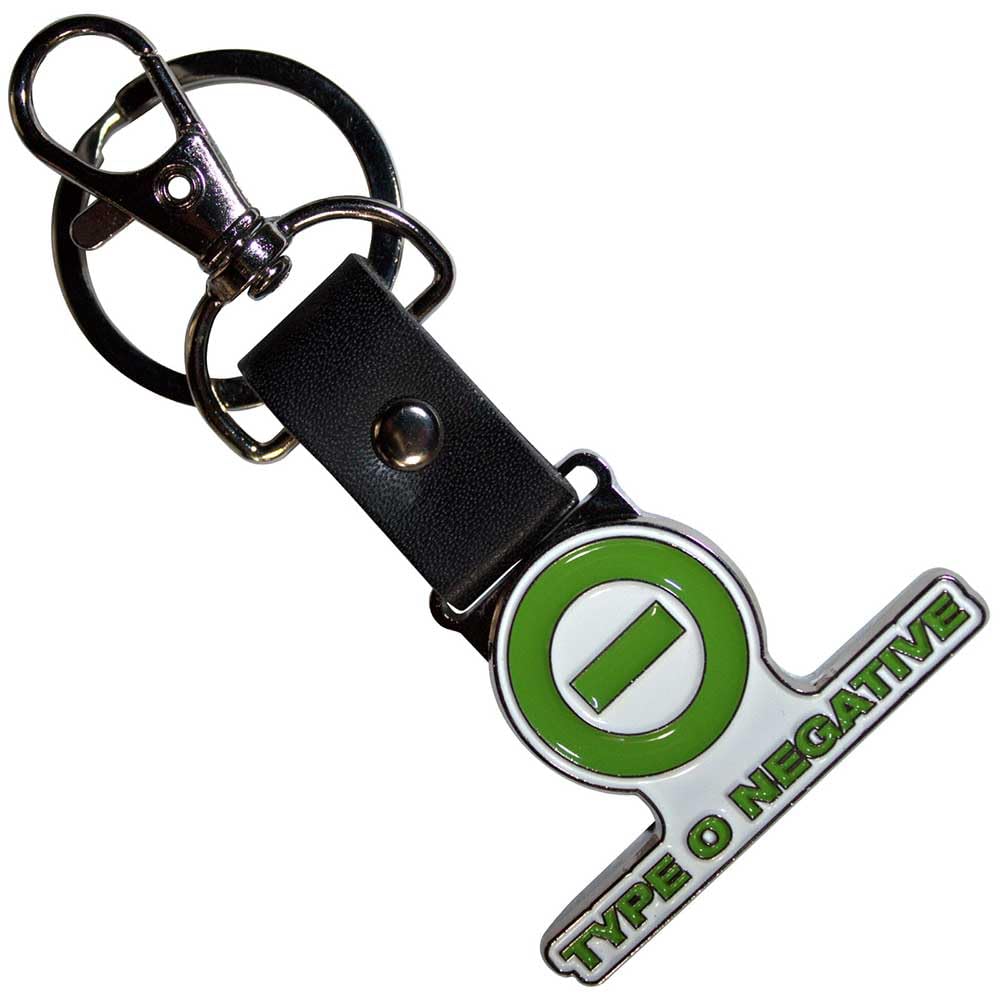 Rock Off officially licensed products Type O Negative Emblem And Text Logo Keychain One Size