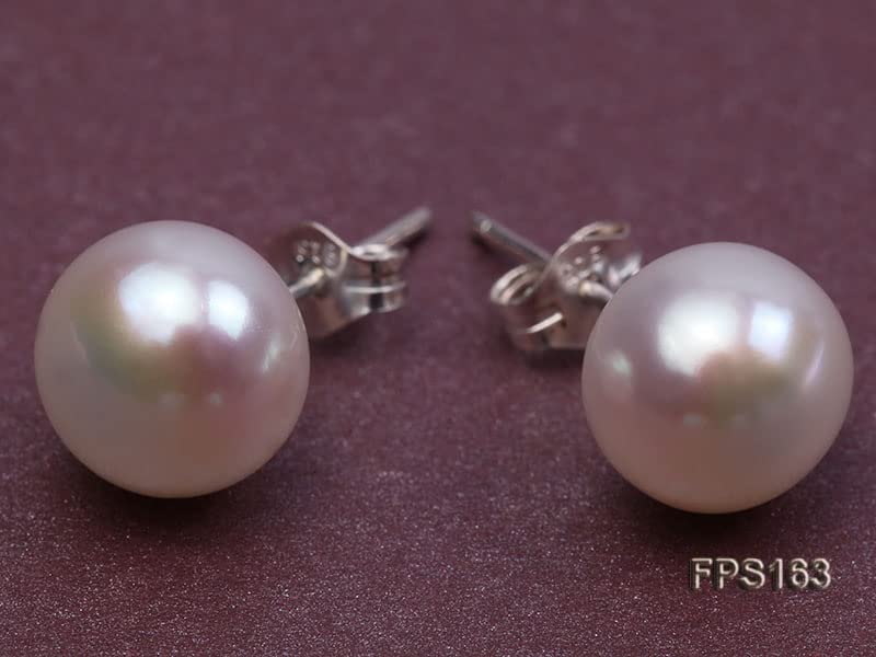 Collier et Boucles Perles d'eau Douce Plates : Confort Sans Poids
