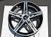 Replacement Wheel for 18x7.5 Mercedes Benz A-Class CLA250 Machined Black Rim