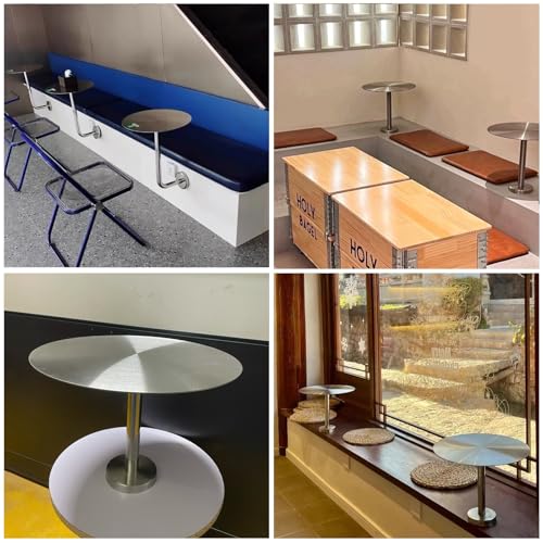 Table pliante murale en acier inoxydable compacte ext/int - 8