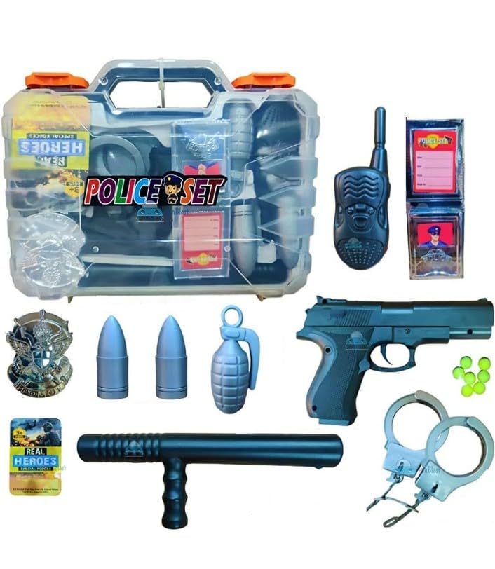 Ultimate Police Role-Play Set: Handcuffs and Mini Toy for kids, Multicolour (B0D7CPWT9D) Amazon Price History, Amazon Price Tracker