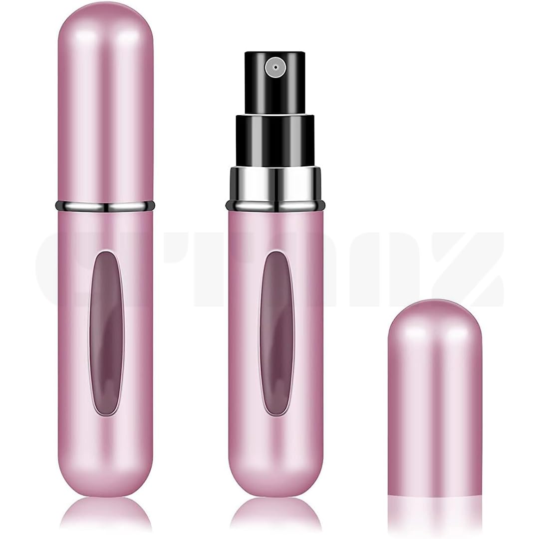 Perfume Travel Spray Bottle, 5ml Perfume Atomizer Bottles Perfume Bottle for Women Mens, Refillable Perfume Atomizer Fragrance Empty Spray Bottle, Fits In Your Purse, Pocket or (Baby Pink)-image-24